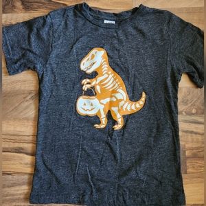 Boys Halloween Dinosaur Trick or Treat Shirt Size 6 Youth